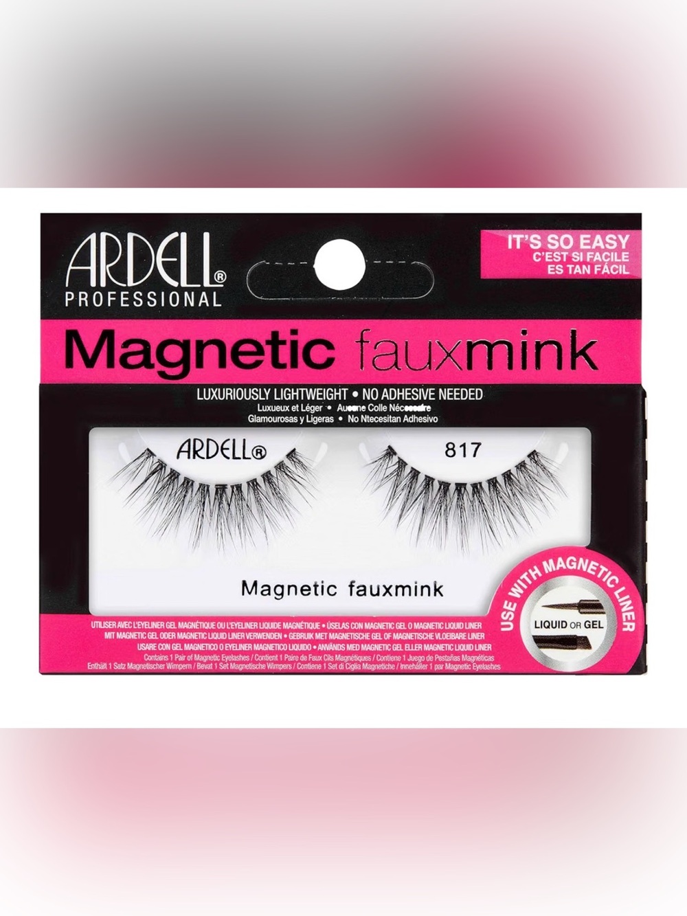 Ardell Magnetic Faux Mink Magnetic Eyelashes - Black
